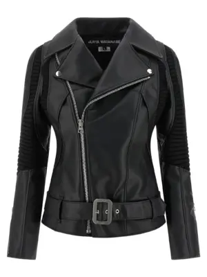 Knitted insert jacket JUNYA WATANABE Black