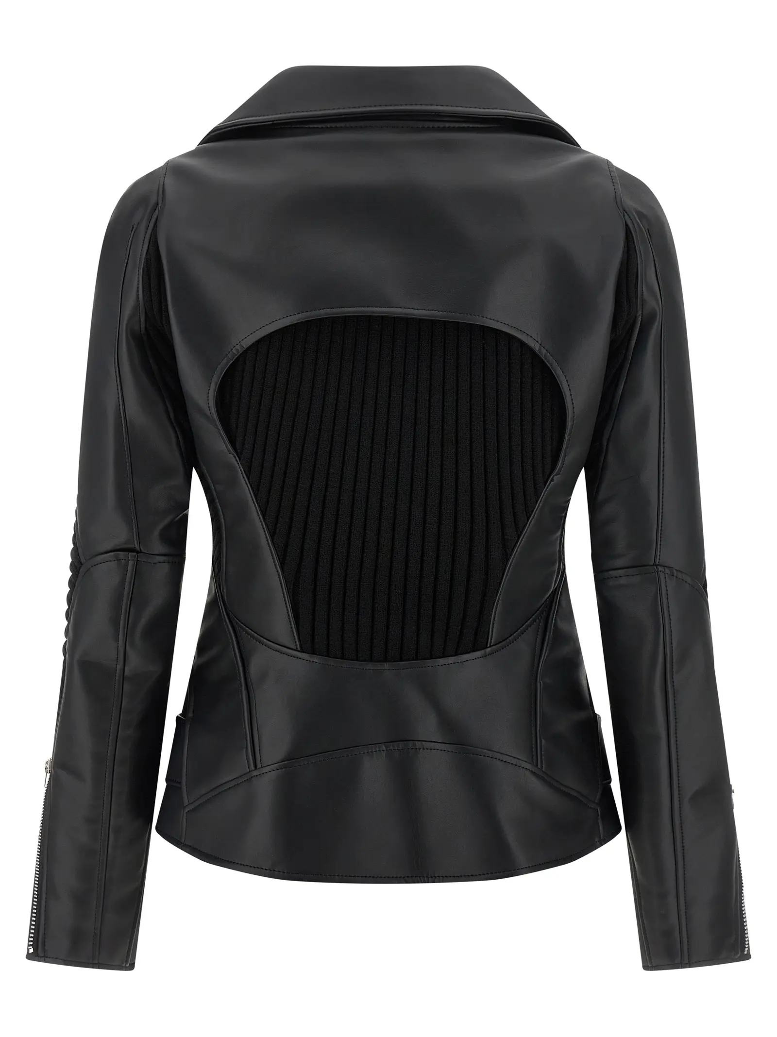 Жакет Junya Watanabe Knitted Insert Чорний 2 Knitted insert jacket JPJ0071 JUNYA WATANABE Black