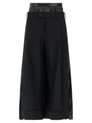Double layer trousers JUNYA WATANABE Black