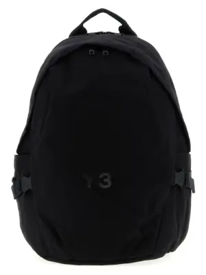 Logo backpack Y-3 Black