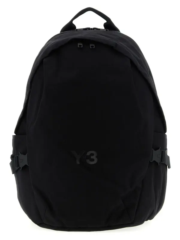 Logo backpack Y-3 Black