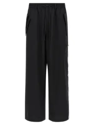 Wool blend pants Y-3 Black