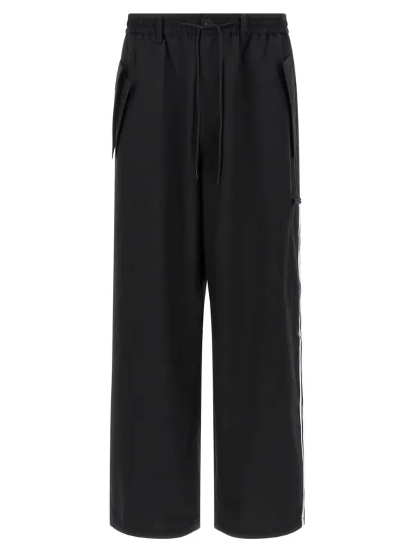 Wool blend pants Y-3 Black