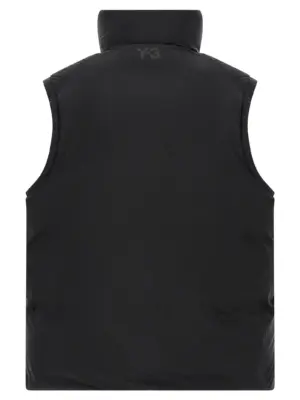 'Y-3 Puffer' vest JX7281BLACK Y-3 Black