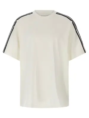 'Y-3 Short Sleeve Tee 3-Stripes' T-shirt Y-3 White