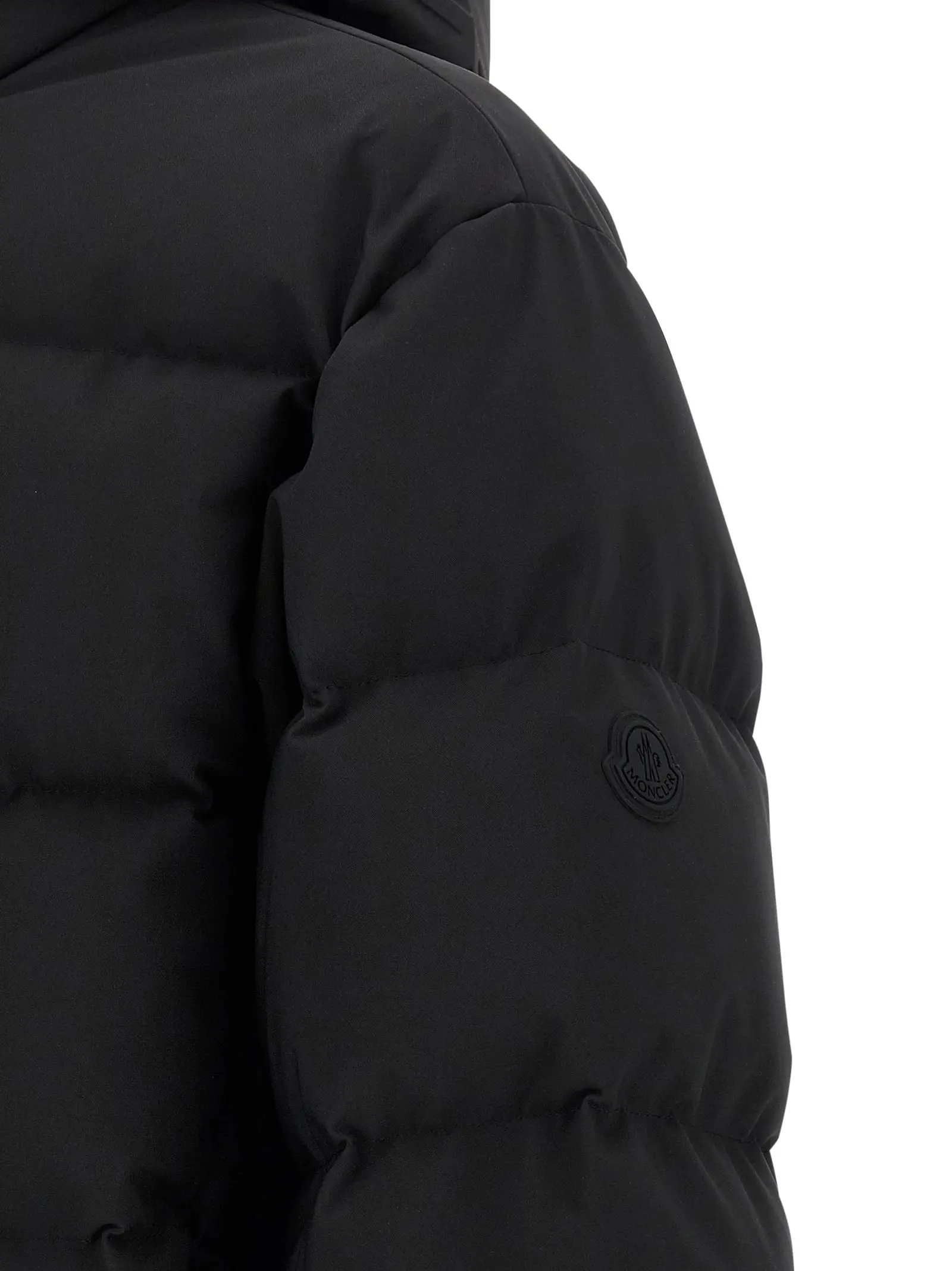 Пуховик Moncler Languedoc Чорний 4 'Languedoc' down jacket 100% polyester MONCLER Black
