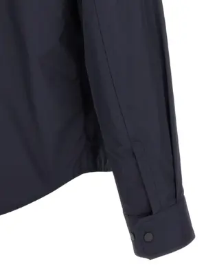 Tech fabric shirt 100% polyester MONCLER Blue