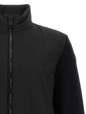 Matt effect cardigan Man MONCLER Black