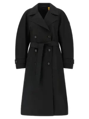 Moncler x Edward Enninful 'Zake' trench coat MONCLER GENIUS Black