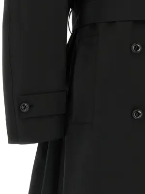 Moncler x Edward Enninful 'Zake' trench coat 100% polyester MONCLER GENIUS Black