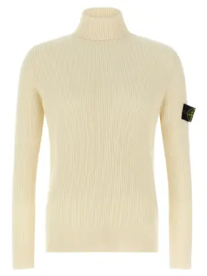 Wool sweater STONE ISLAND White