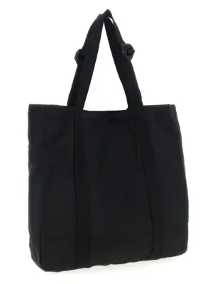 Logo patch shopping bag K2S159200013S0251V0029 STONE ISLAND Black