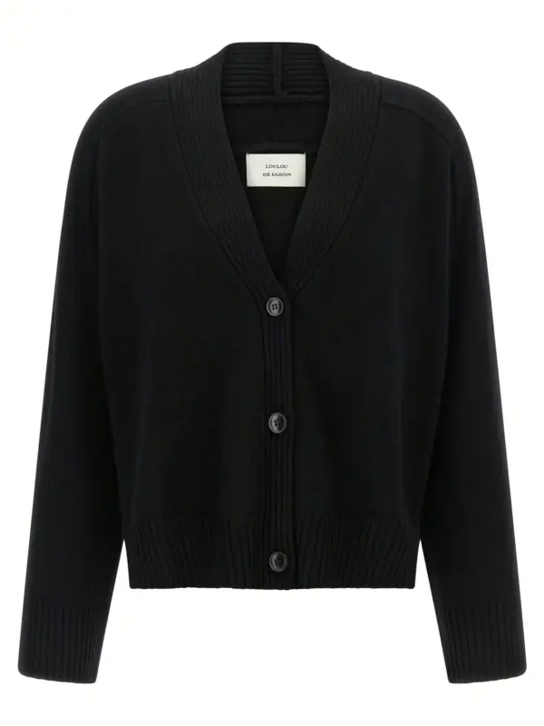 'Kaia' cardigan LOULOU DE SAISON Black