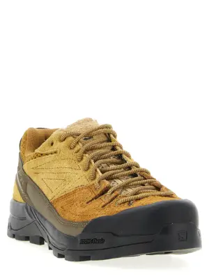 'X-ALP Suede' sneakers L47876300BRONZEBROWNWOODTHRUSHSAFARI SALOMON Beige