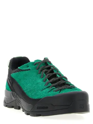 'X-ALP Suede' sneakers L47876400BLACKPARAKEETPATINAGREEN SALOMON Green