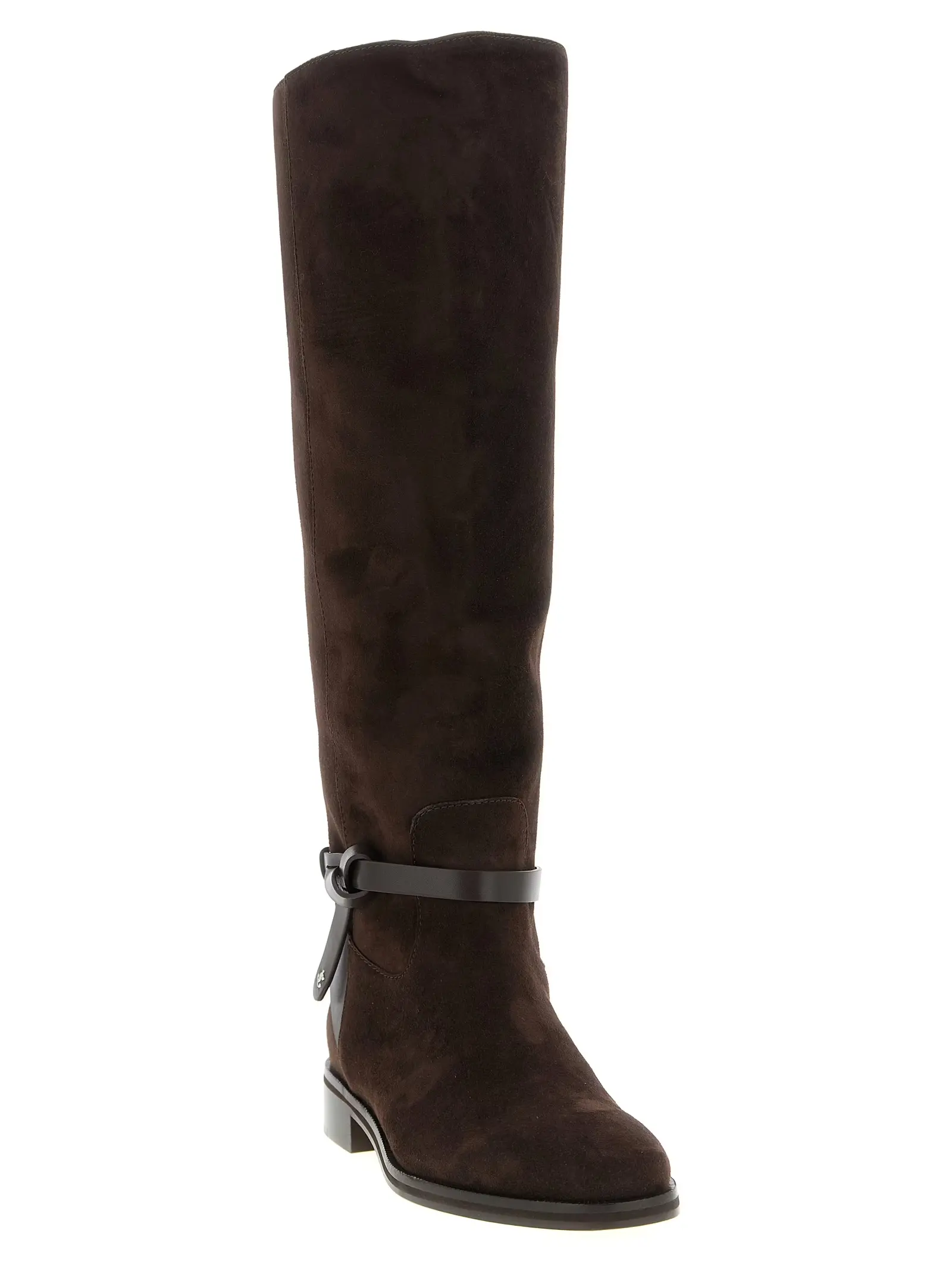 Черевики Lawton Jimmy Choo Коричневі 2 'Lawton' boots LAWTONKBFLATALRCHOCOLATE JIMMY CHOO Brown