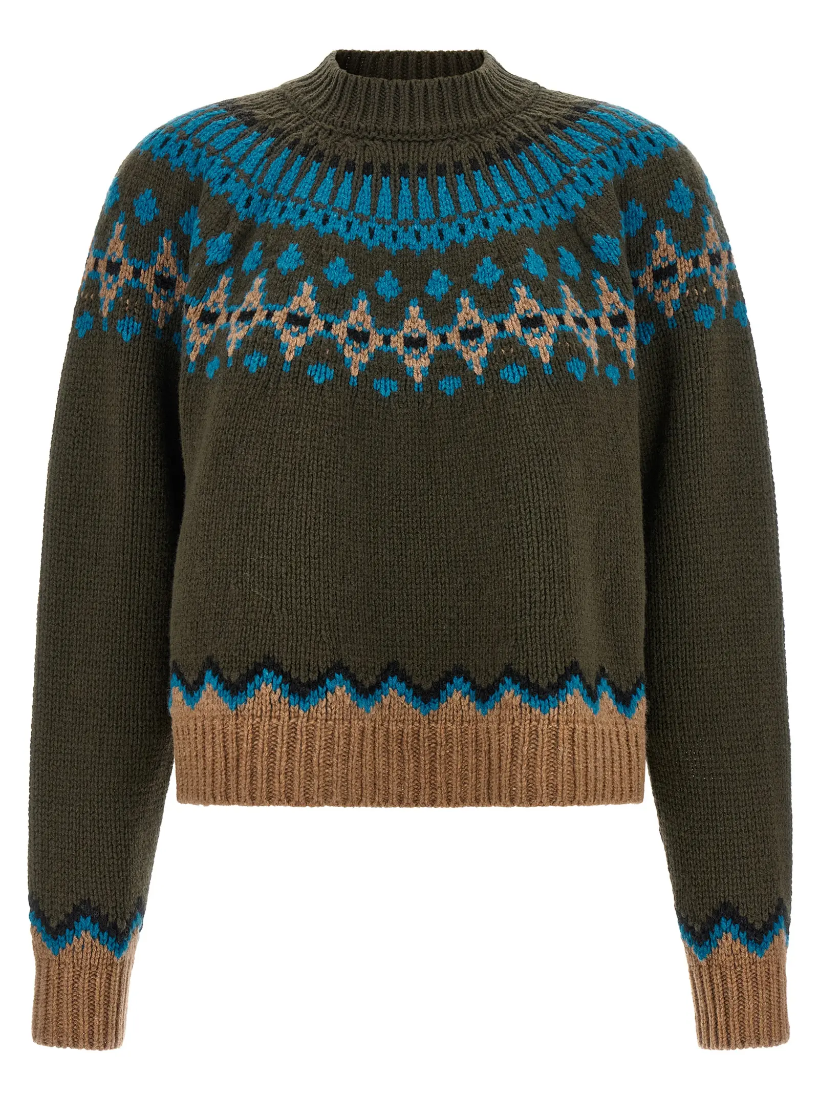Светр Alanui Sweet Winter Зелений 1 'Sweet Winter' sweater ALANUI Green