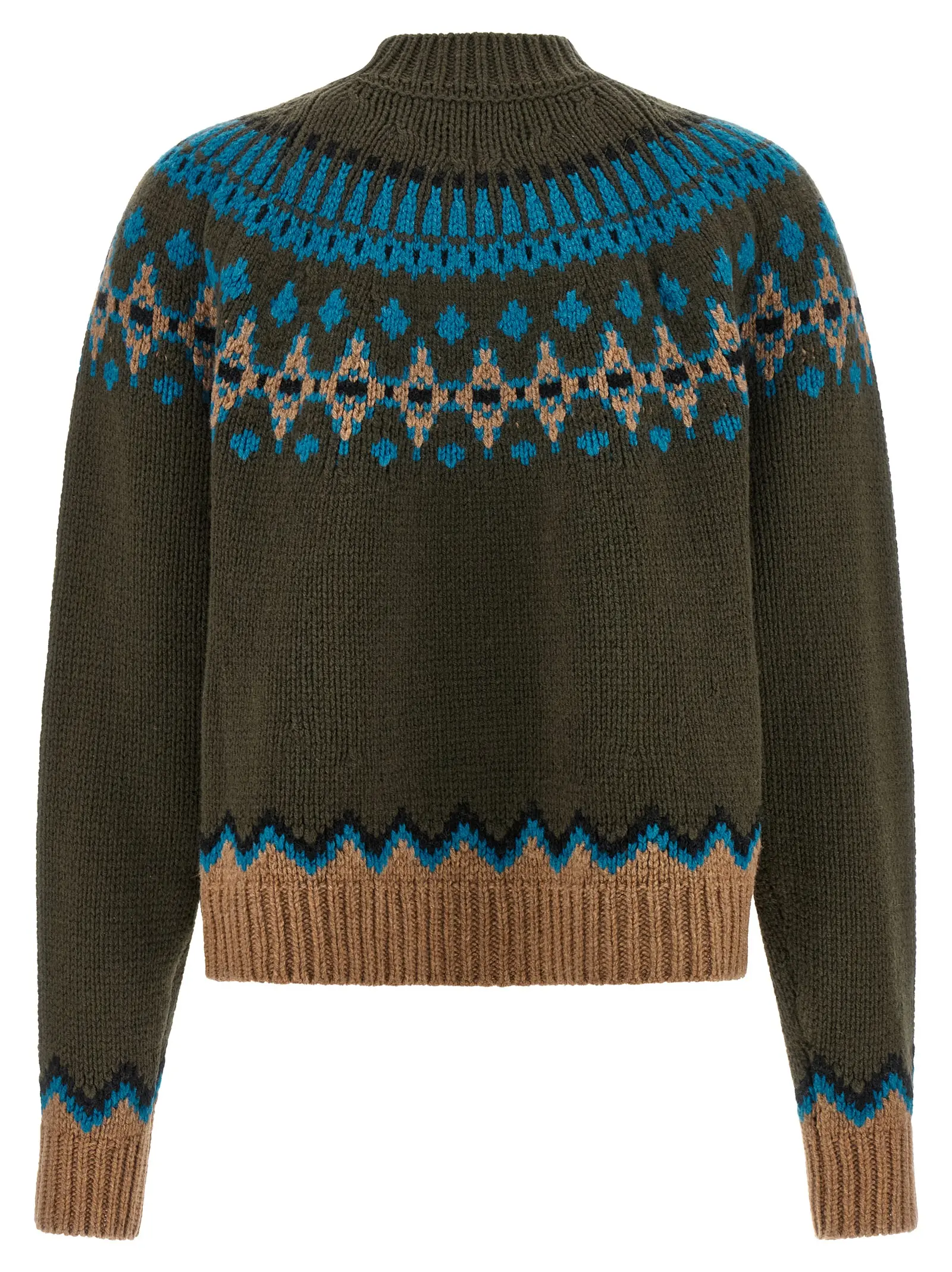 Светр Alanui Sweet Winter Зелений 2 'Sweet Winter' sweater LWHE061E25KNI00156645664 ALANUI Green