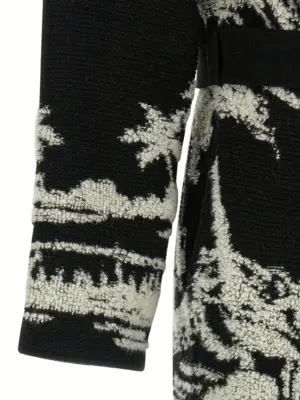 'Palm Grove Tales' coat 91% ws 5% wo