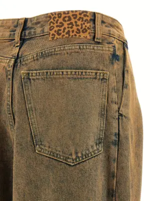 'Den Wideleg' jeans 100% cotton ALANUI Multicolor