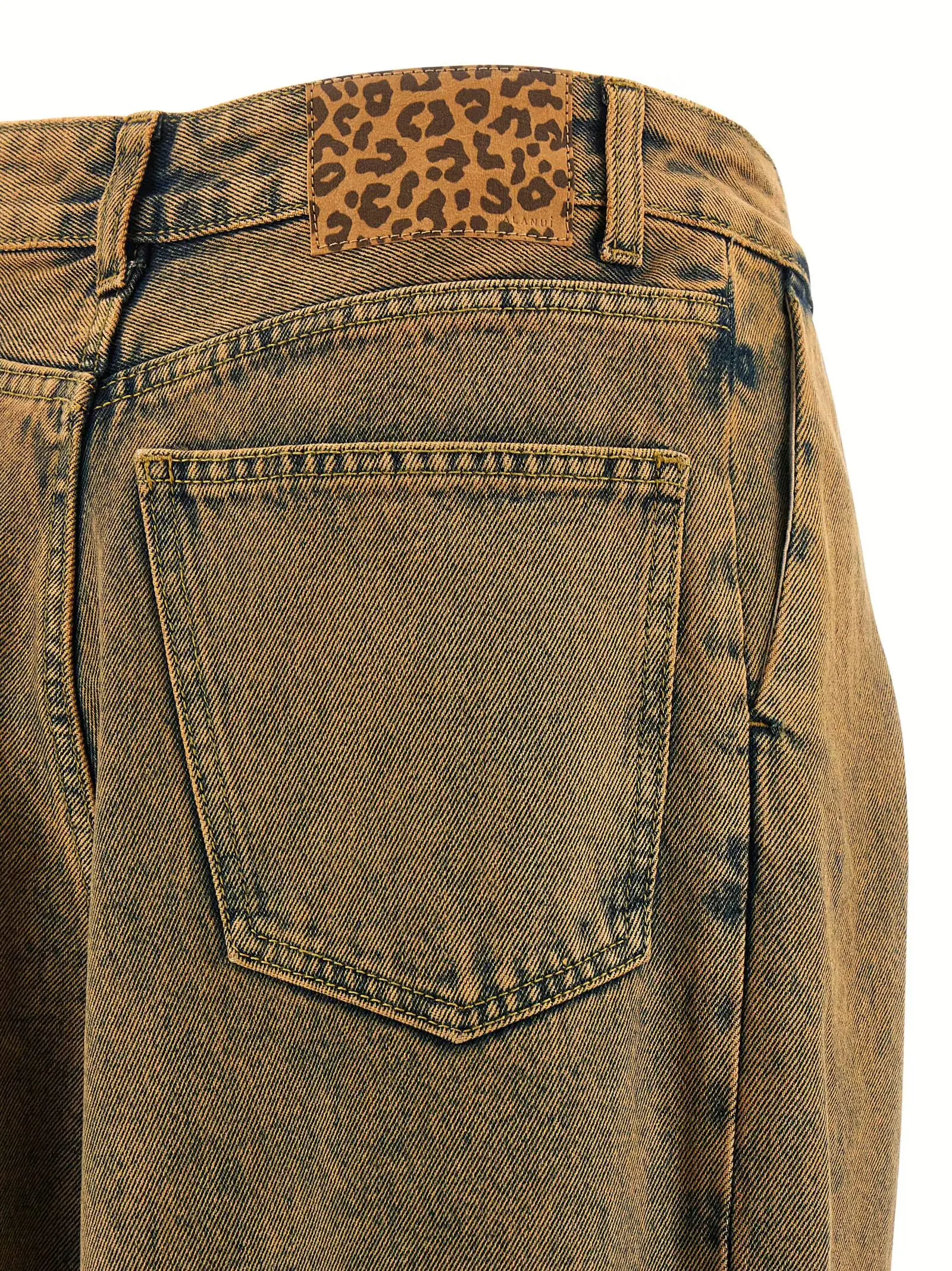 Джинси Den Wideleg Alanui Багатокольорові 4 'Den Wideleg' jeans 100% cotton ALANUI Multicolor