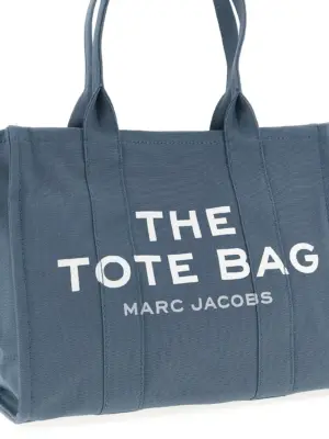 'The Canvas Large Tote' shopping bag Woman MARC JACOBS Blue