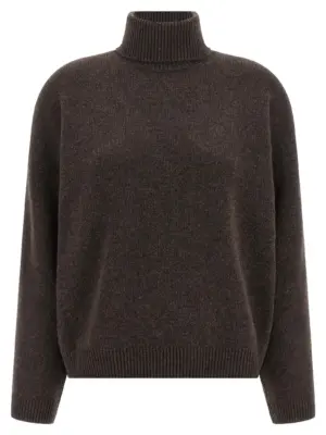 High neck sweater BRUNELLO CUCINELLI Brown