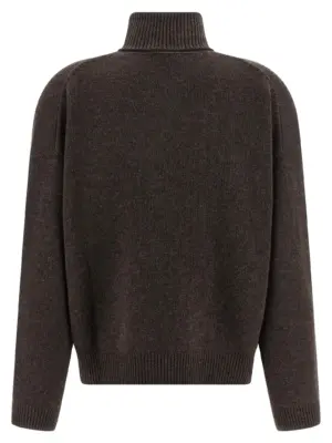 High neck sweater M12501703C2559 BRUNELLO CUCINELLI Brown