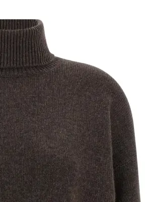 High neck sweater Woman BRUNELLO CUCINELLI Brown