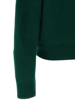 'Allday' polo shirt 100% cashmere GUEST IN RESIDENCE Green