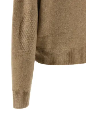 'Allday' polo shirt 100% cashmere GUEST IN RESIDENCE Beige