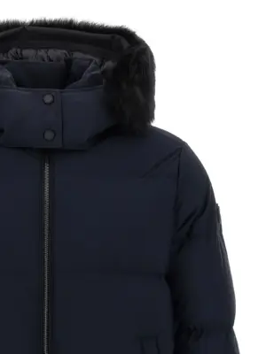 'Misti Puffer' down jacket Man MOOSE KNUCKLES Blue