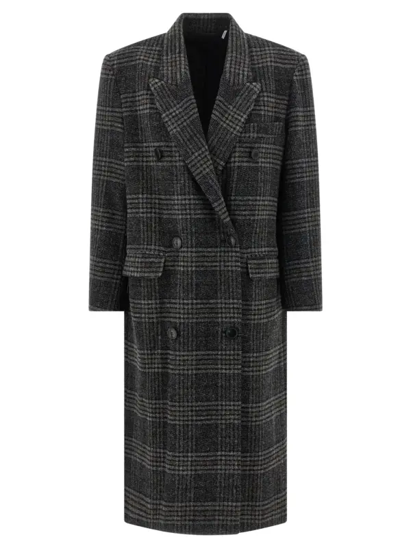 'Lexana' coat MARANT ETOILE Gray