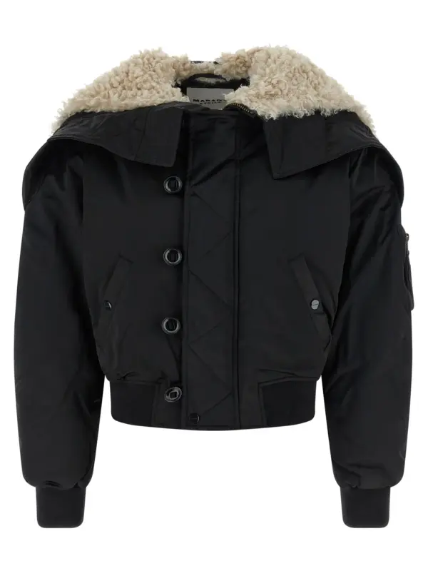 'Elisa' bomber jacket MARANT ETOILE Black