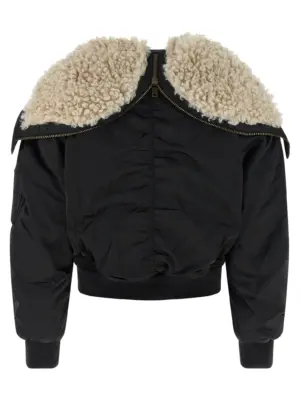 'Elisa' bomber jacket MA0425FAC3C01E01BK MARANT ETOILE Black