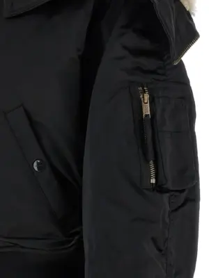 'Elisa' bomber jacket 100% polyamide MARANT ETOILE Black