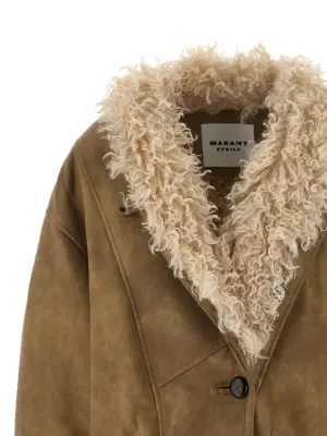 'Clea' jacket Woman MARANT ETOILE Beige