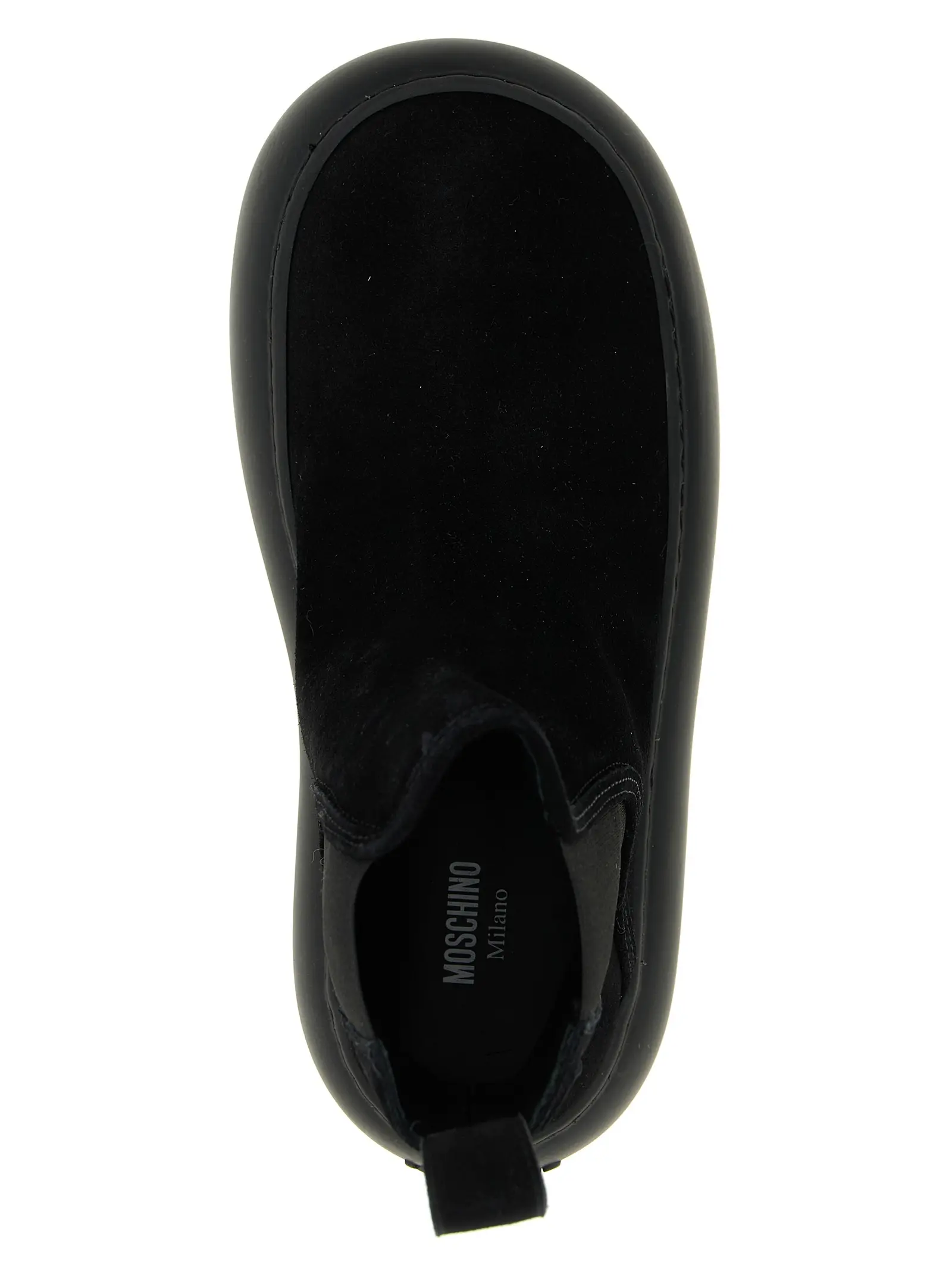 Кросівки Moschino Ollie Чорні 4 'Ollie' sneakers 100% calfskin leather (Bos Taurus) MOSCHINO Black