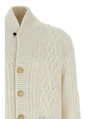 Cashmere cardigan Man BRUNELLO CUCINELLI White