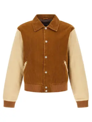 'Homecoming' bomber jacket WALES BONNER Brown