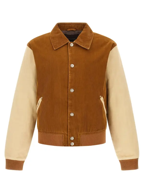 'Homecoming' bomber jacket WALES BONNER Brown