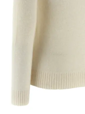 Sequin turtleneck sweater 48% wv