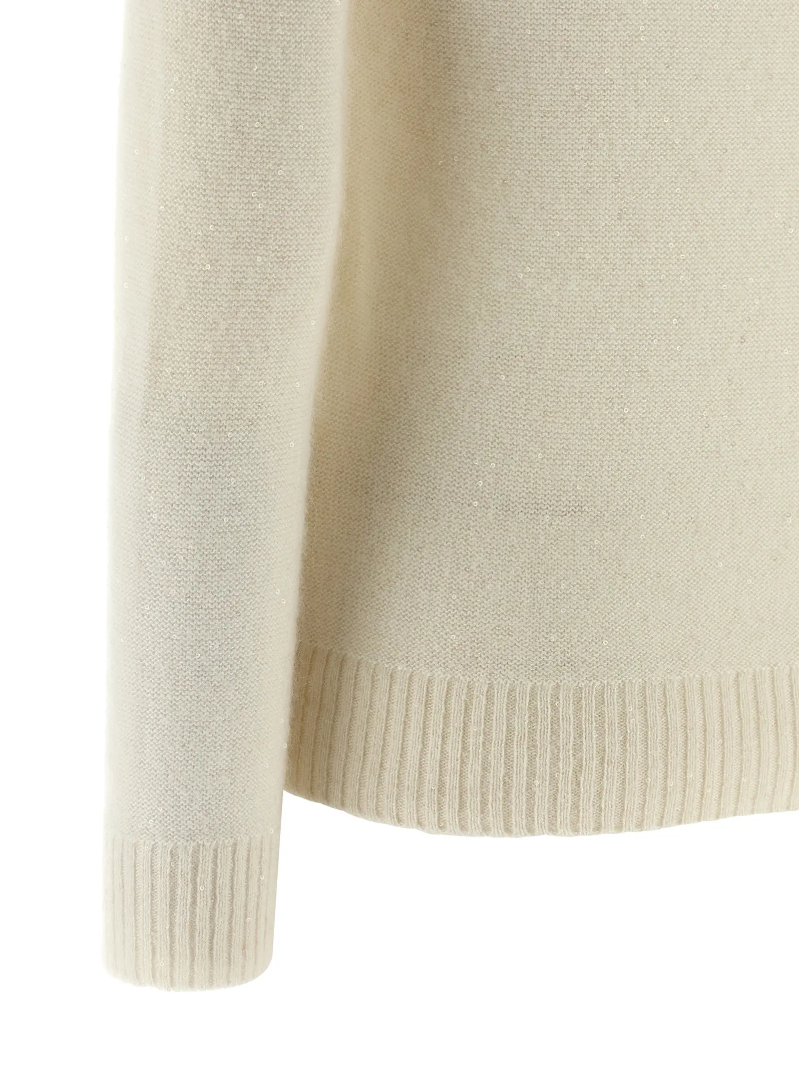 Светр Fabiana Filippi Sequin Turtleneck Білий 4 Sequin turtleneck sweater 48% wv