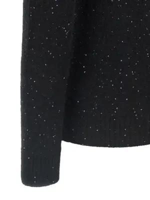 Sequin turtleneck sweater 48% wv