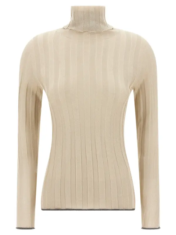 Lurex sweater FABIANA FILIPPI Gold