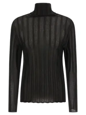 Lurex sweater FABIANA FILIPPI Black