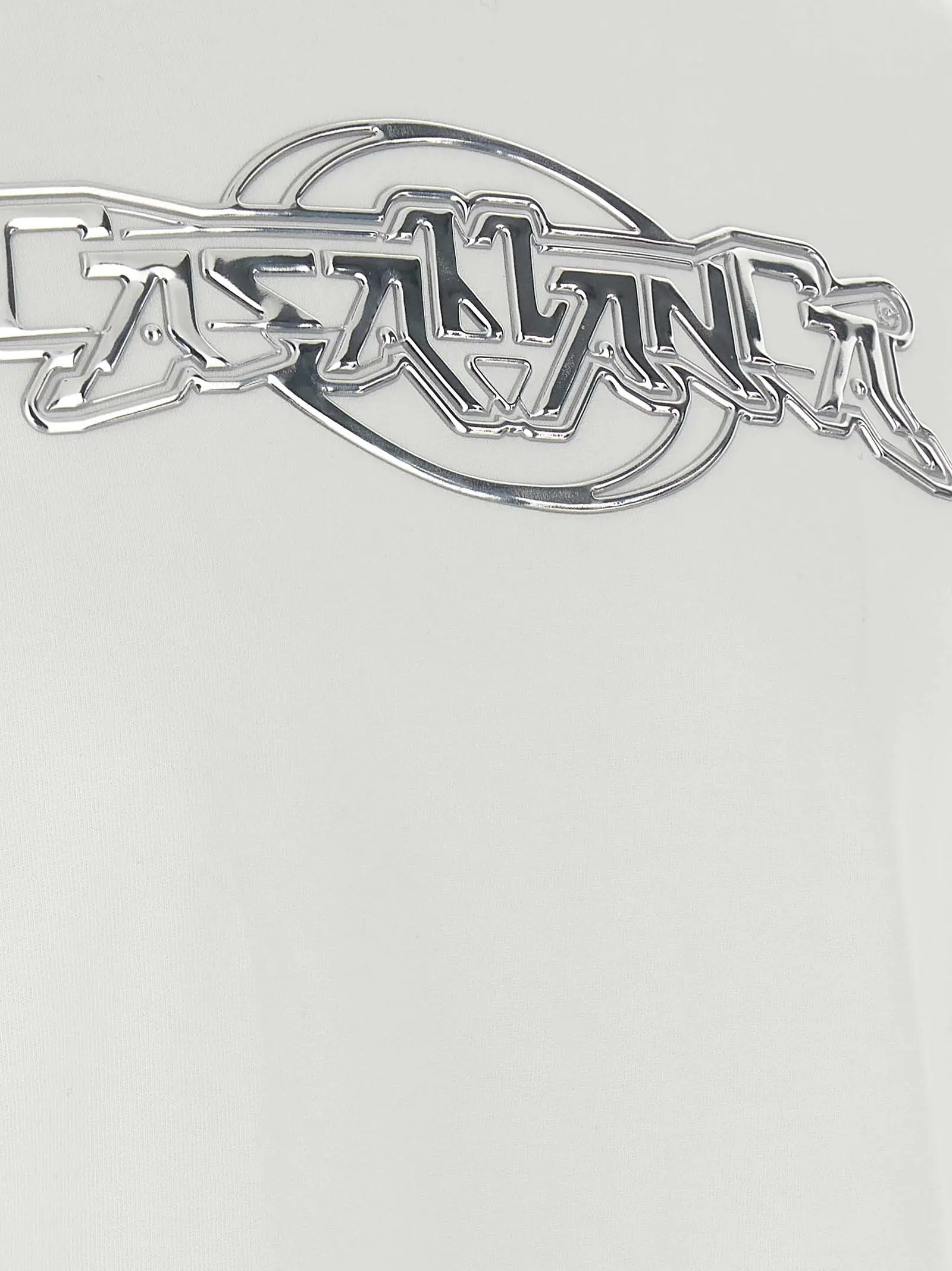 Футболка Casablanca Casablanca Chrome Біла 4 'Casablanca Chrome' T-shirt 100% organic cotton CASABLANCA White