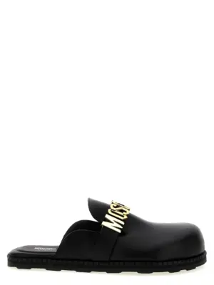 'Birky' sabots MOSCHINO Black