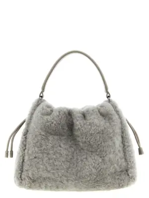'Bucket Mellow' small handbag BRUNELLO CUCINELLI Gray
