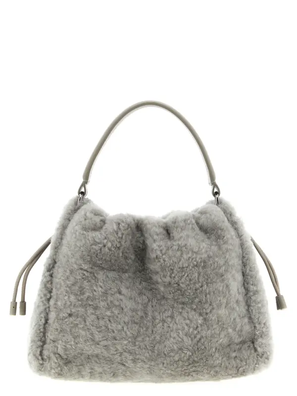 'Bucket Mellow' small handbag BRUNELLO CUCINELLI Gray